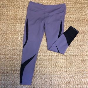 Fabletics sheer panel yoga pants
